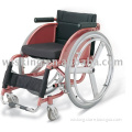 Aluminium leisure and sports manual wheelchair